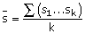 sigma formula